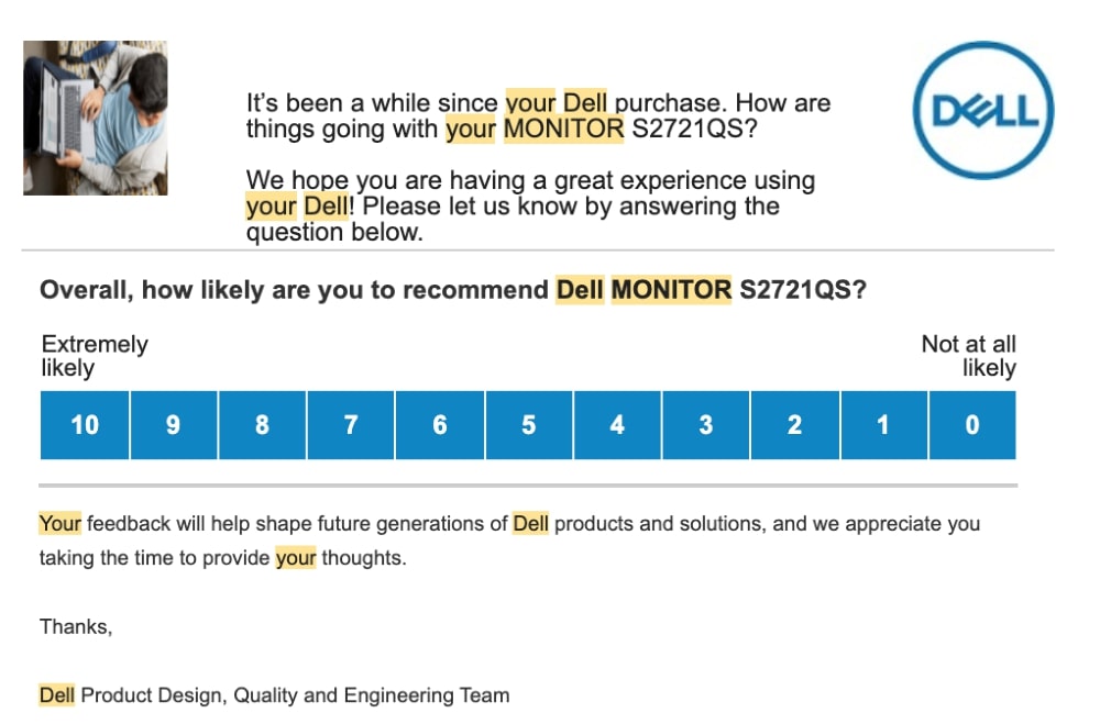 Survey emails are a quick and convenient way to collect targeted survey responses.