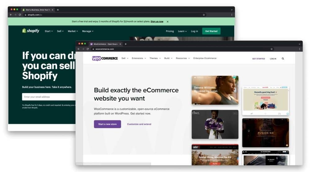 Shopify vs. WooCommerce