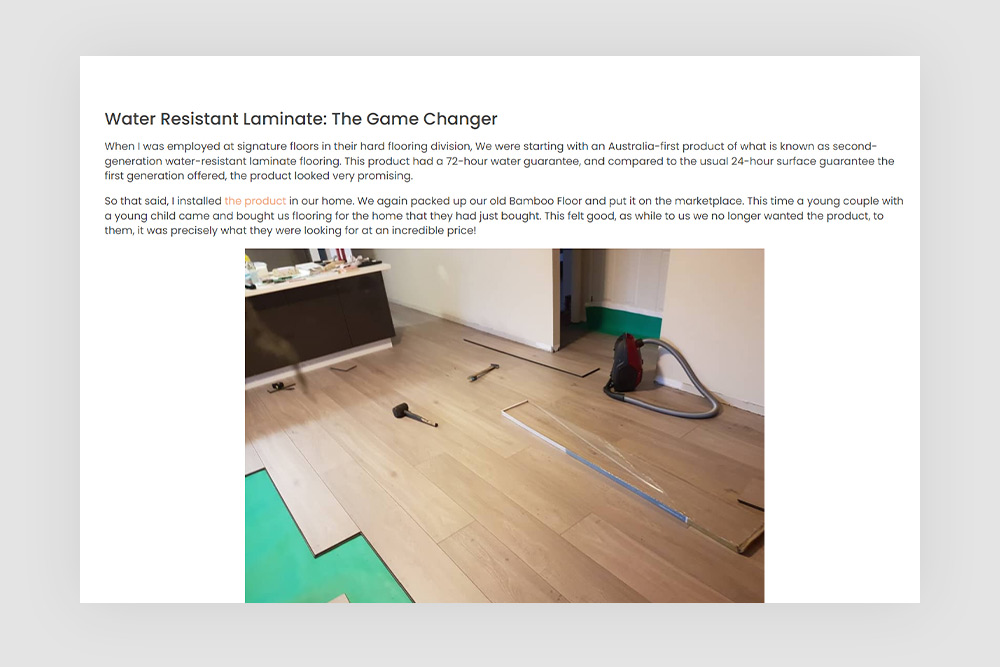 This blog post from Online Flooring Store was deemed to be helpful content