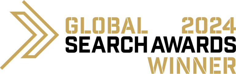 Global Search Awards 2024 winner badge