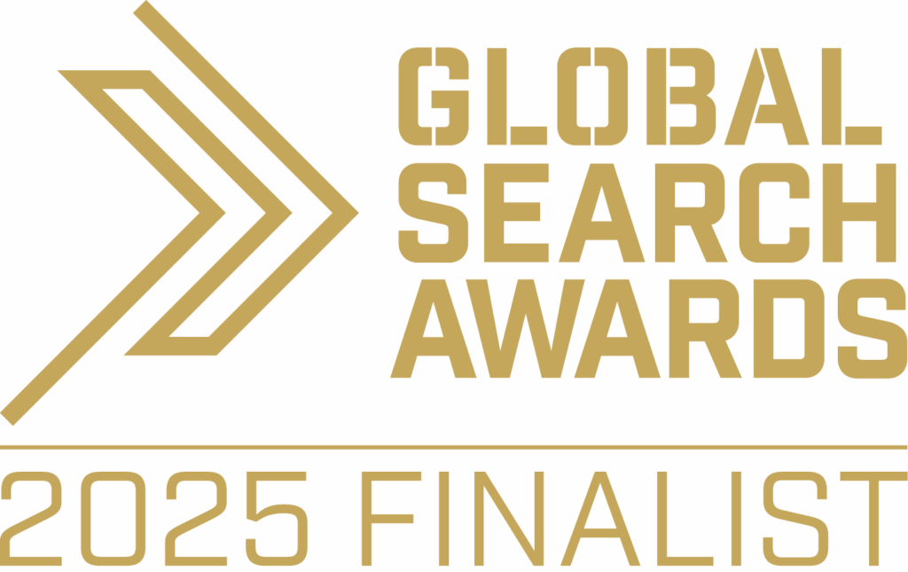 Global Search Awards 2025 Finalist badge
