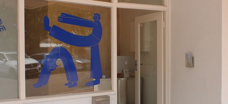 Physio and Exercise Lab entrance
