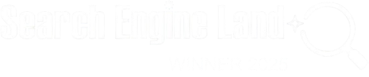 Search Engine Land winner badge 2025